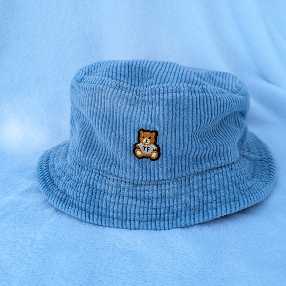Teddy Fresh Blue Corduroy Bucket Hat - Picture 2 of 4